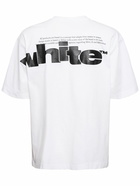 OFF-WHITE Shared Skate Logo Cotton T-shirt