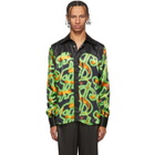 SSS World Corp Black Fire Western Shirt