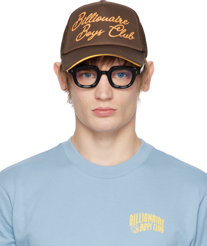Photo: Billionaire Boys Club Brown Script Trucker Cap