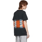 Eckhaus Latta Black Flag Stripe T-Shirt