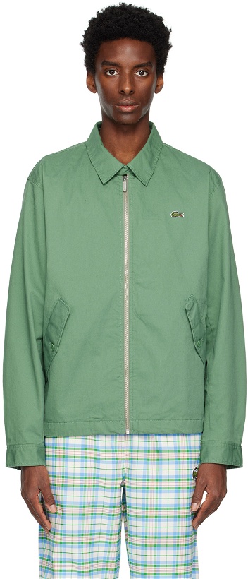 Photo: Lacoste Green Zip-Up Jacket