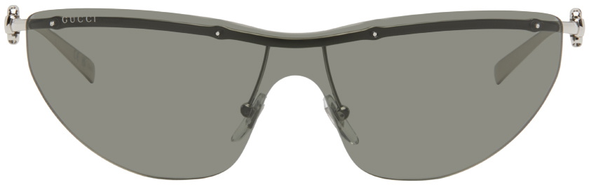Gucci Silver Rimless Sunglasses Gucci