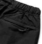 Nike - ACG Wide-Leg Logo-Embroidered Belted Nylon Shorts - Black