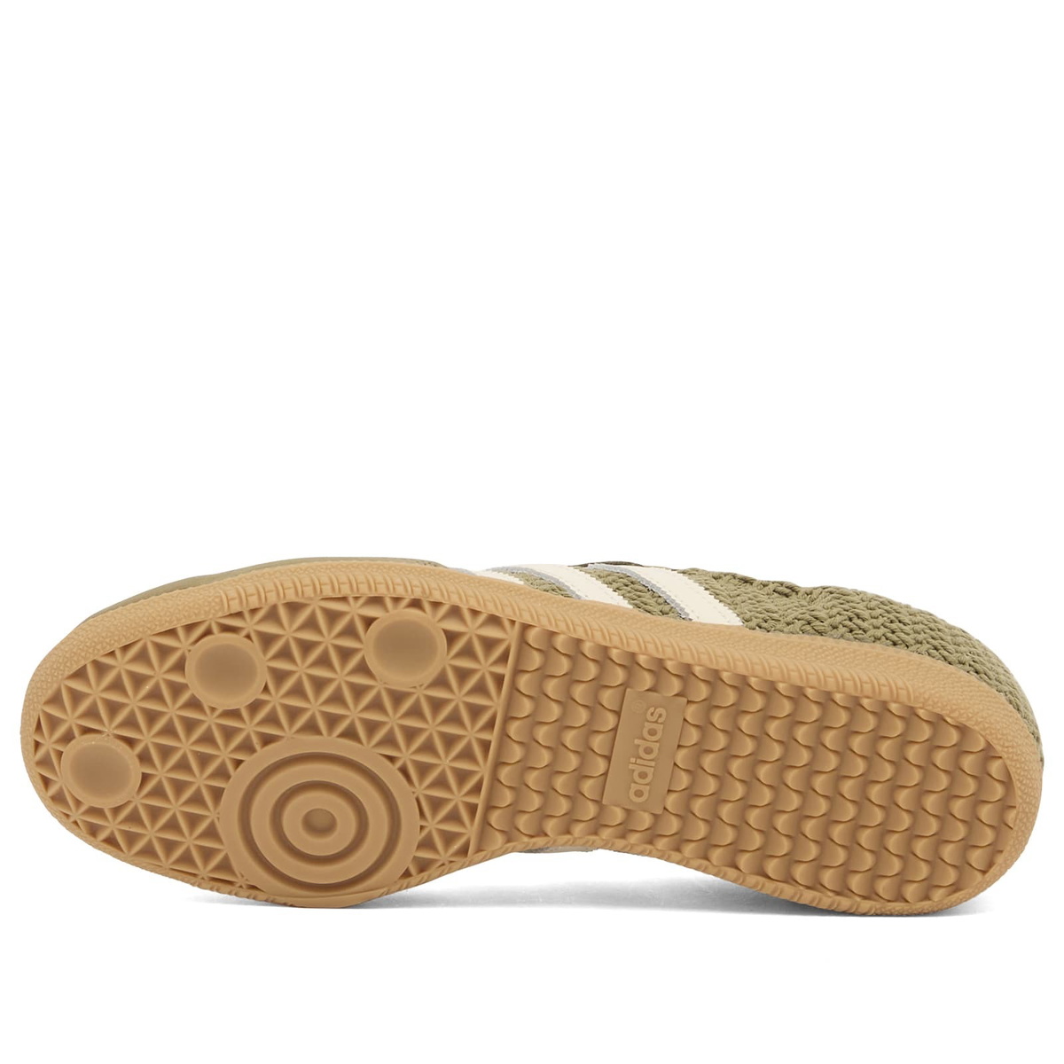 Adidas Samba Og Sneaker in Orbit Green/Cream White/Gum