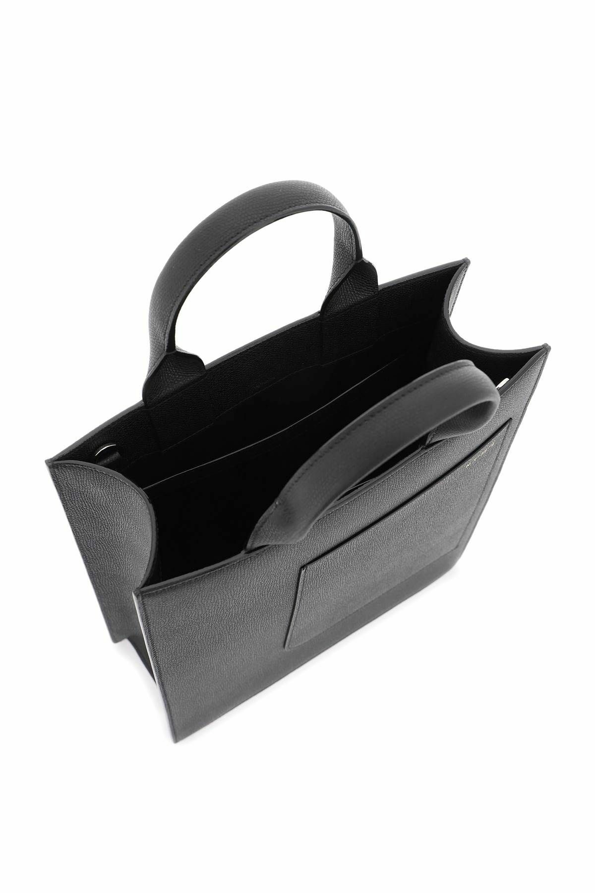 VALEXTRA small 'boxy' tote bag Brown