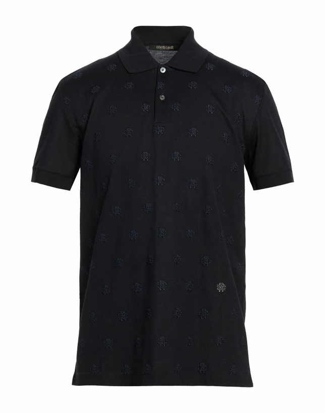 Photo: Roberto Cavalli Mens Polo shirt Midnight in Blue