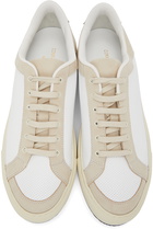 Common Projects White & Black Retro '70s Low Sneakers