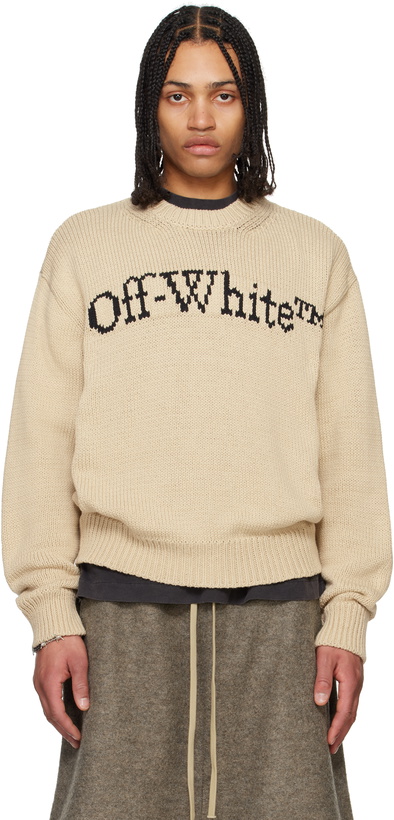 Off-White Black Pascal Medicine Sweater Off-White
