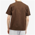Lady White Co. Men's Heavyweight Rugby T-Shirt in Field Brown