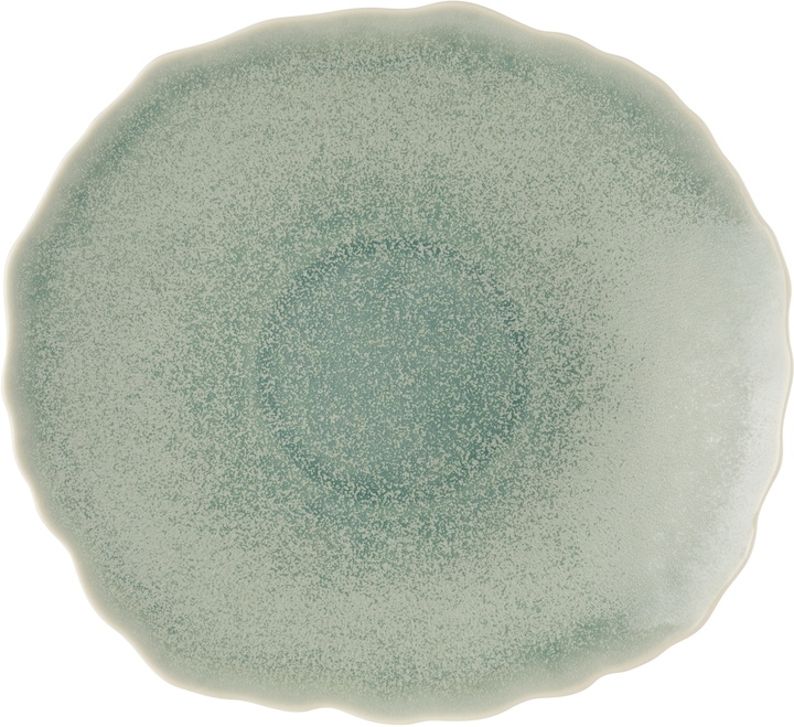 Photo: Jars Céramistes Blue XL Plume Plate