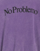 Aries Mens Sweatshirt in Purple