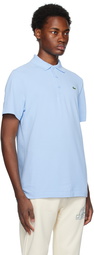 Lacoste Blue Embroidered Patch Polo