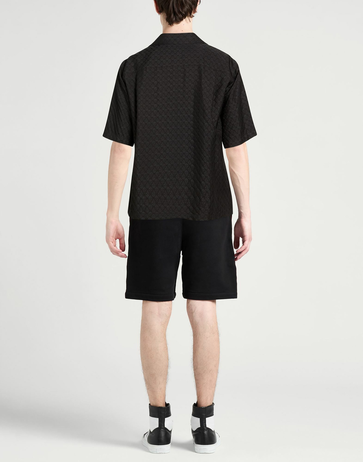 Mcqueen Mens Shirt in Black