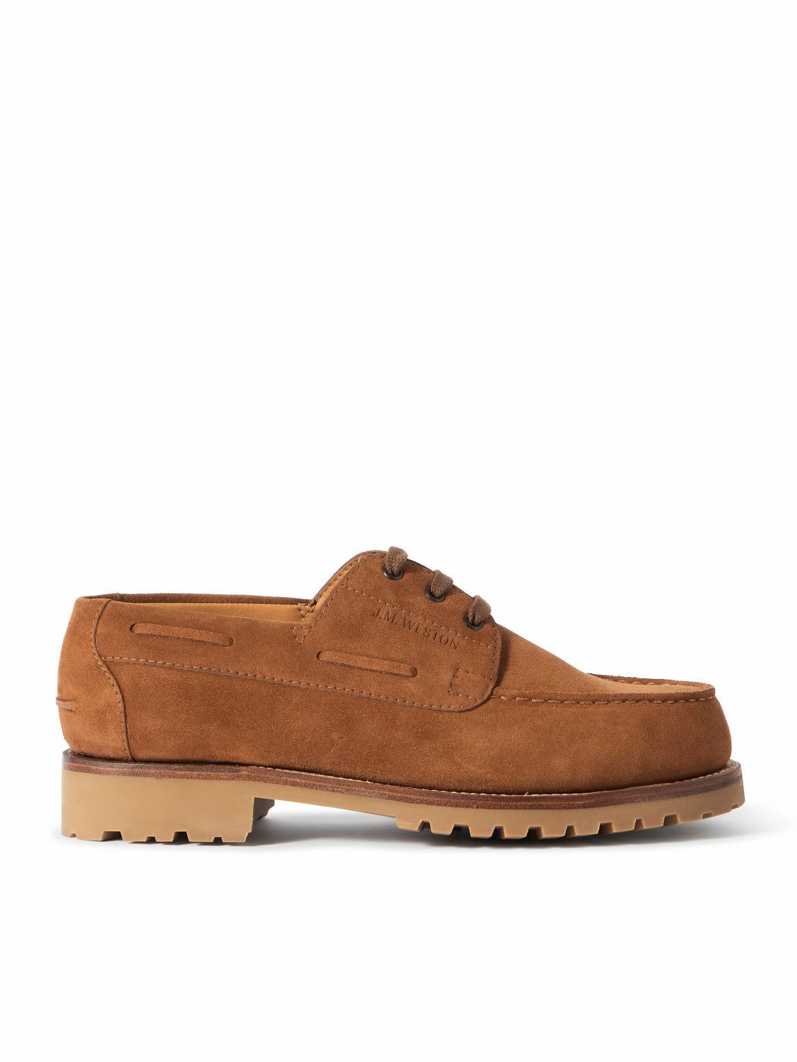 J.M. Weston - Suede Derby Shoes - Brown J.M. Weston