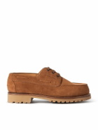 J.M. Weston - Suede Derby Shoes - Brown
