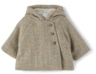 Bonpoint Baby Virgin Wool Tweed Boniface Jacket