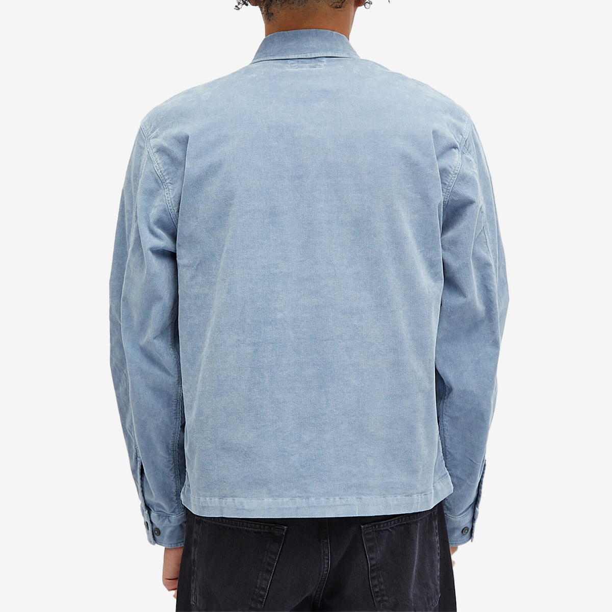 C.P. Company Men's Corduroy Utility Shirt in Flint Stone