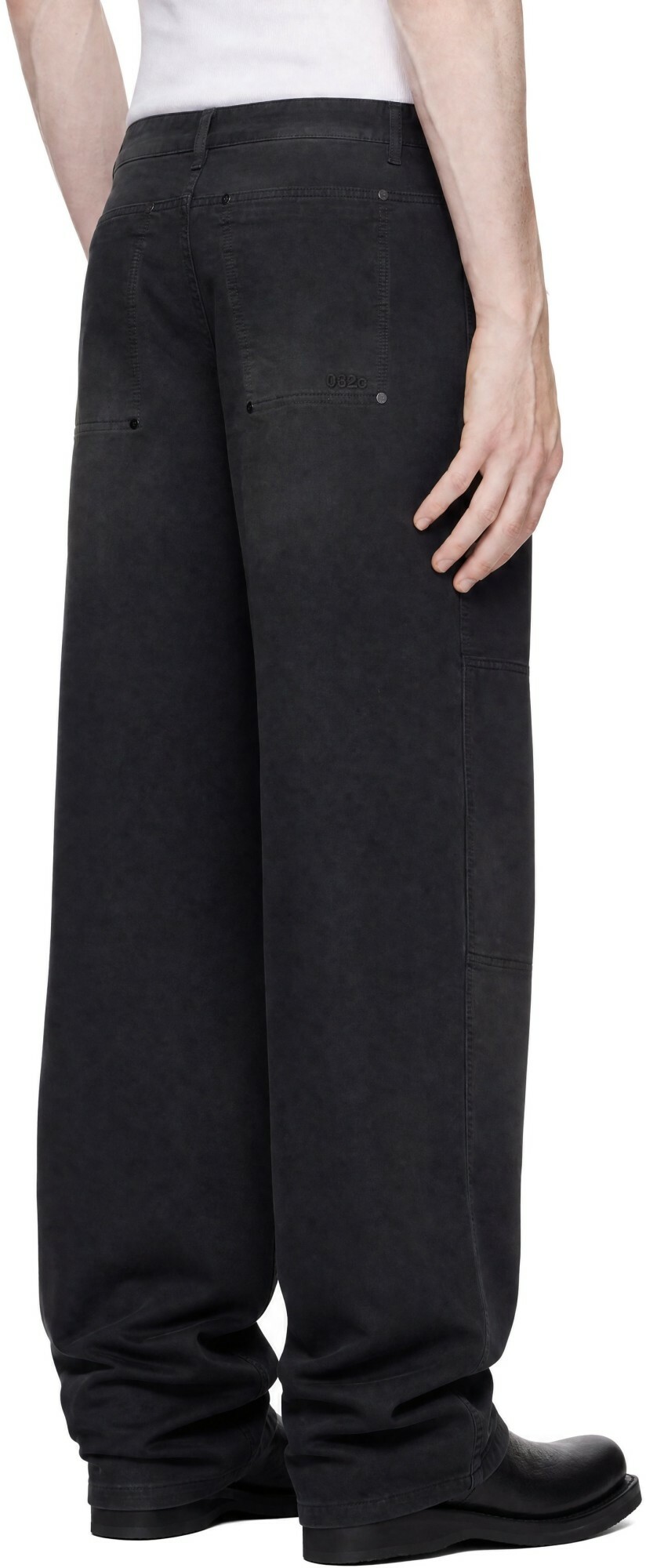 032c Navy Workwear Trousers