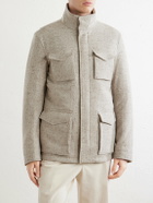 Herno - Virgin Wool-Tweed Field Jacket - Neutrals