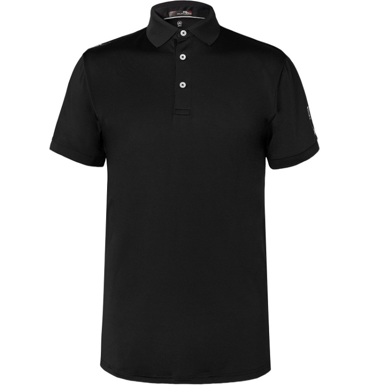 Photo: RLX Ralph Lauren - Airflow Stretch-Jersey Golf Polo Shirt - Black