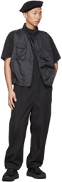 Engineered Garments Black 2PLY Broadcloth Jumpsuit