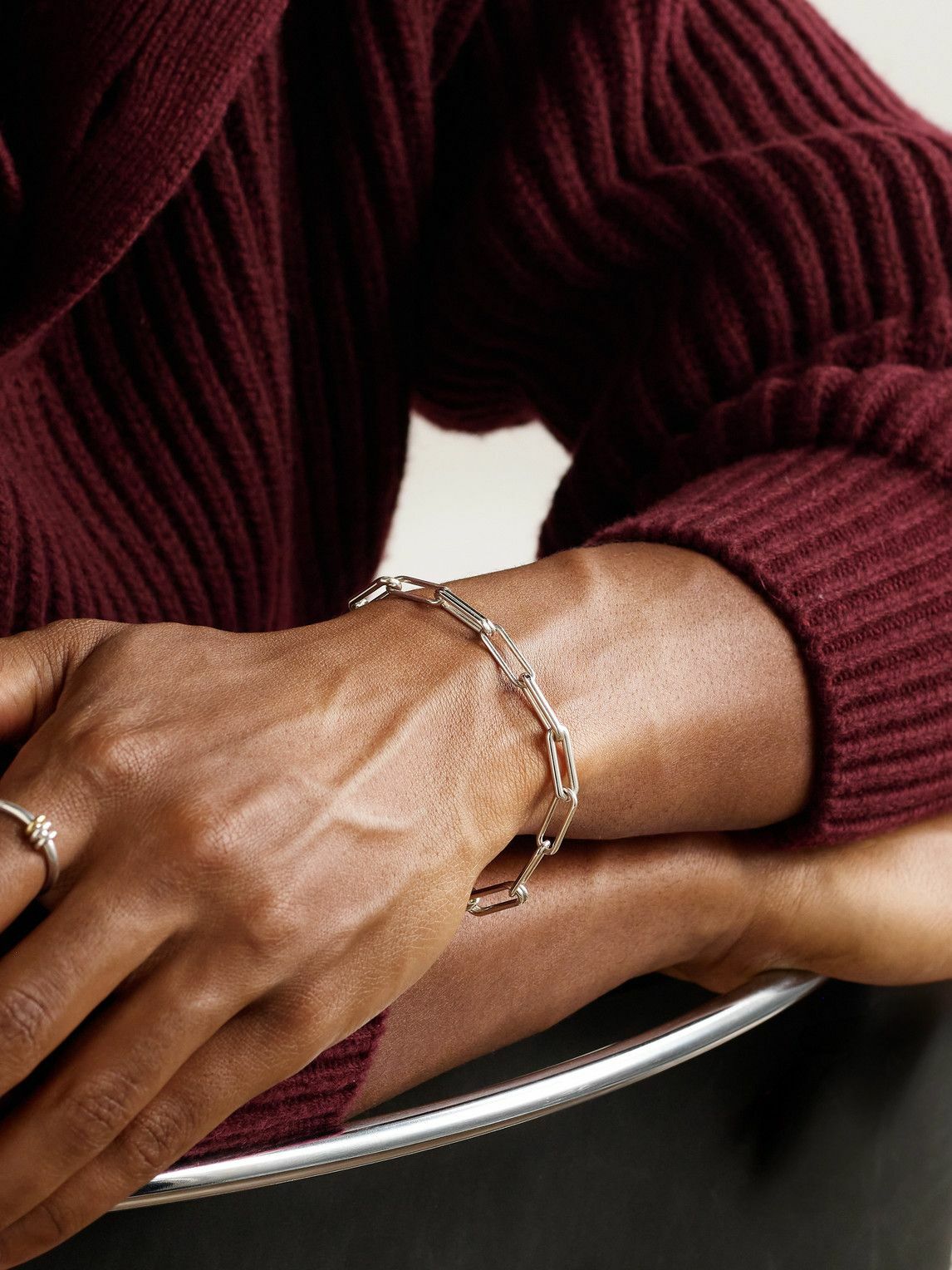 Spinelli Kilcollin - Elliptical Sterling Silver Chain Bracelet