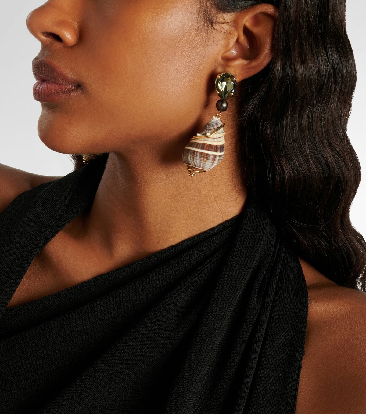 Jennifer Behr Alon crystal-embellished earrings