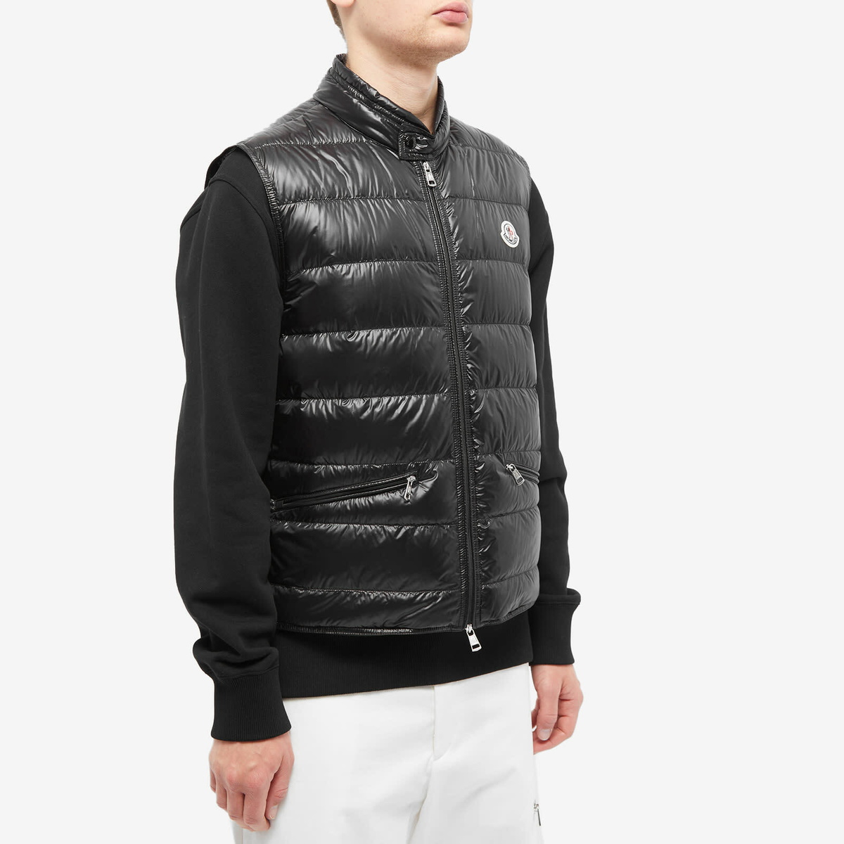 Moncler Men's Gui Gilet in Black Moncler