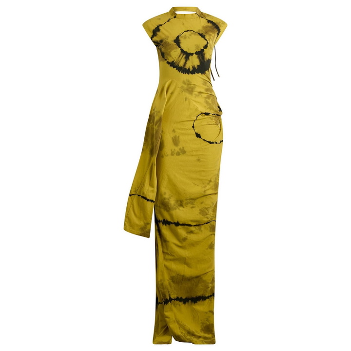 Photo: Ottolinger Women's Shifted Sleeve Gown in Tie Dye