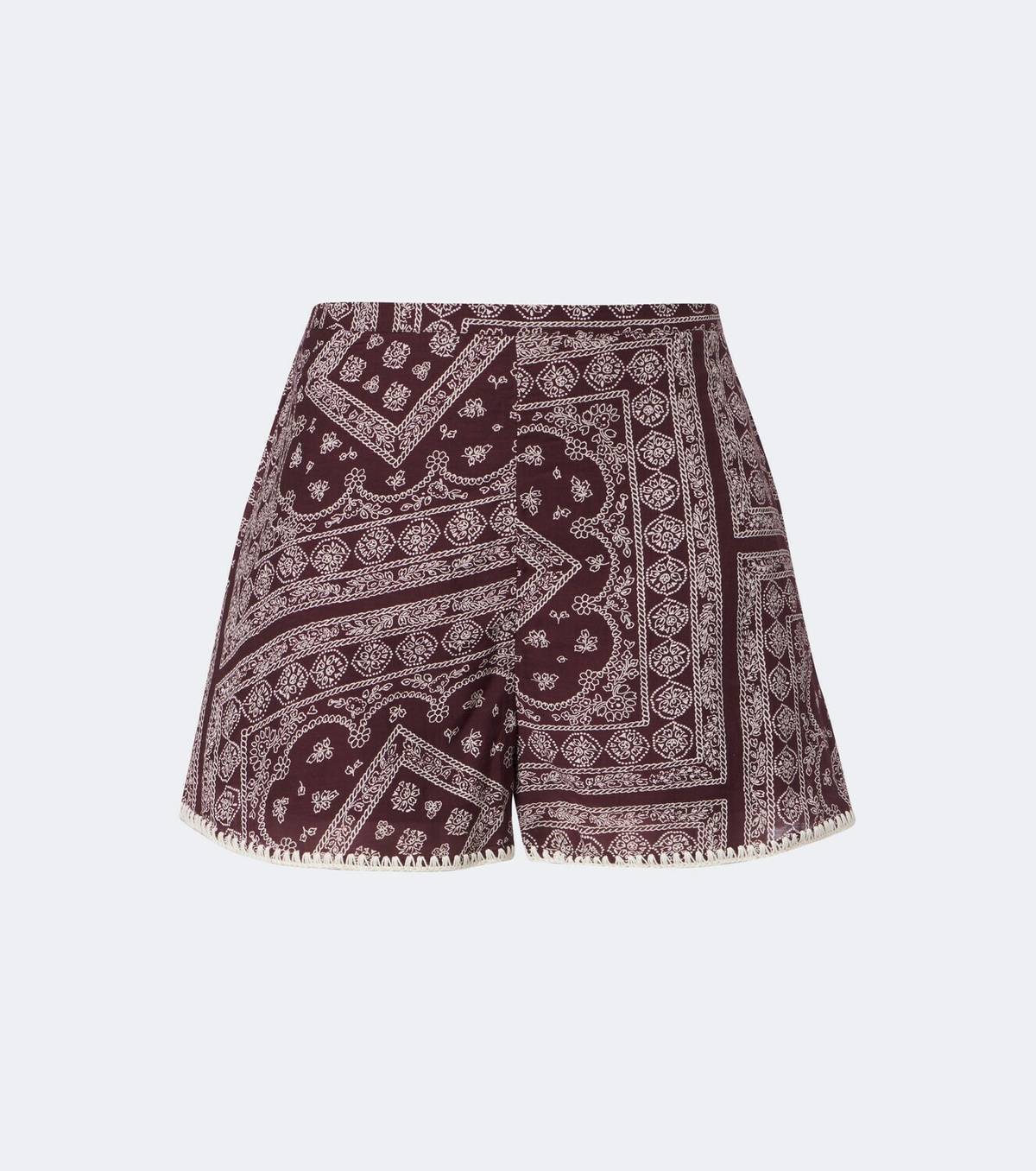Veronica Beard Tennison printed cotton-blend shorts