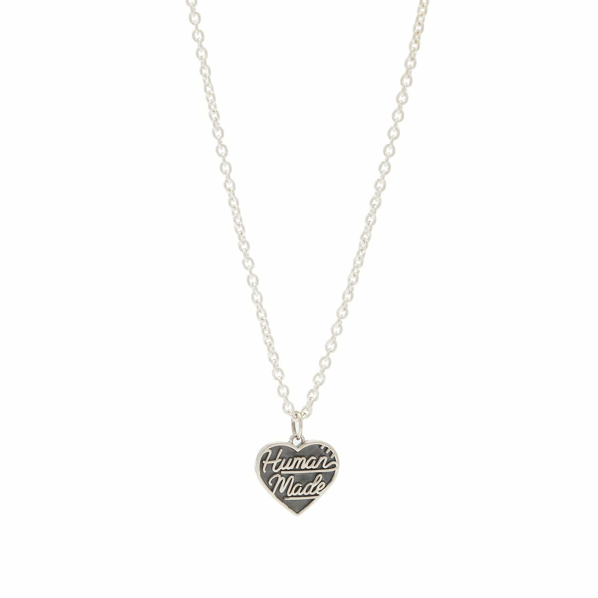 Human Made Men's Heart Necklace in Silver Human Made Human Made Men's Heart Necklace in Silver Human Made