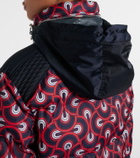 Fusalp Tatum printed quilted ski jacket