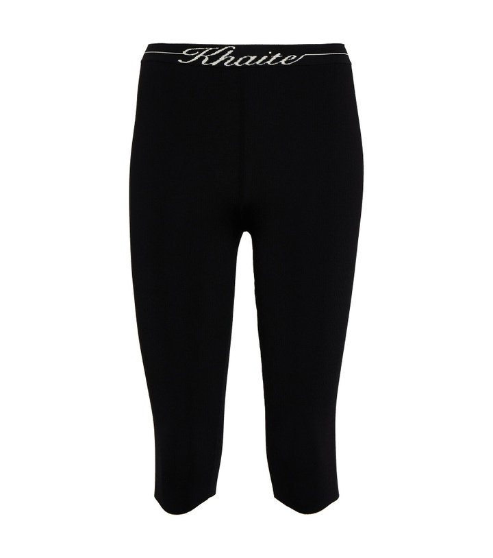 Photo: Khaite - Harden cropped leggings