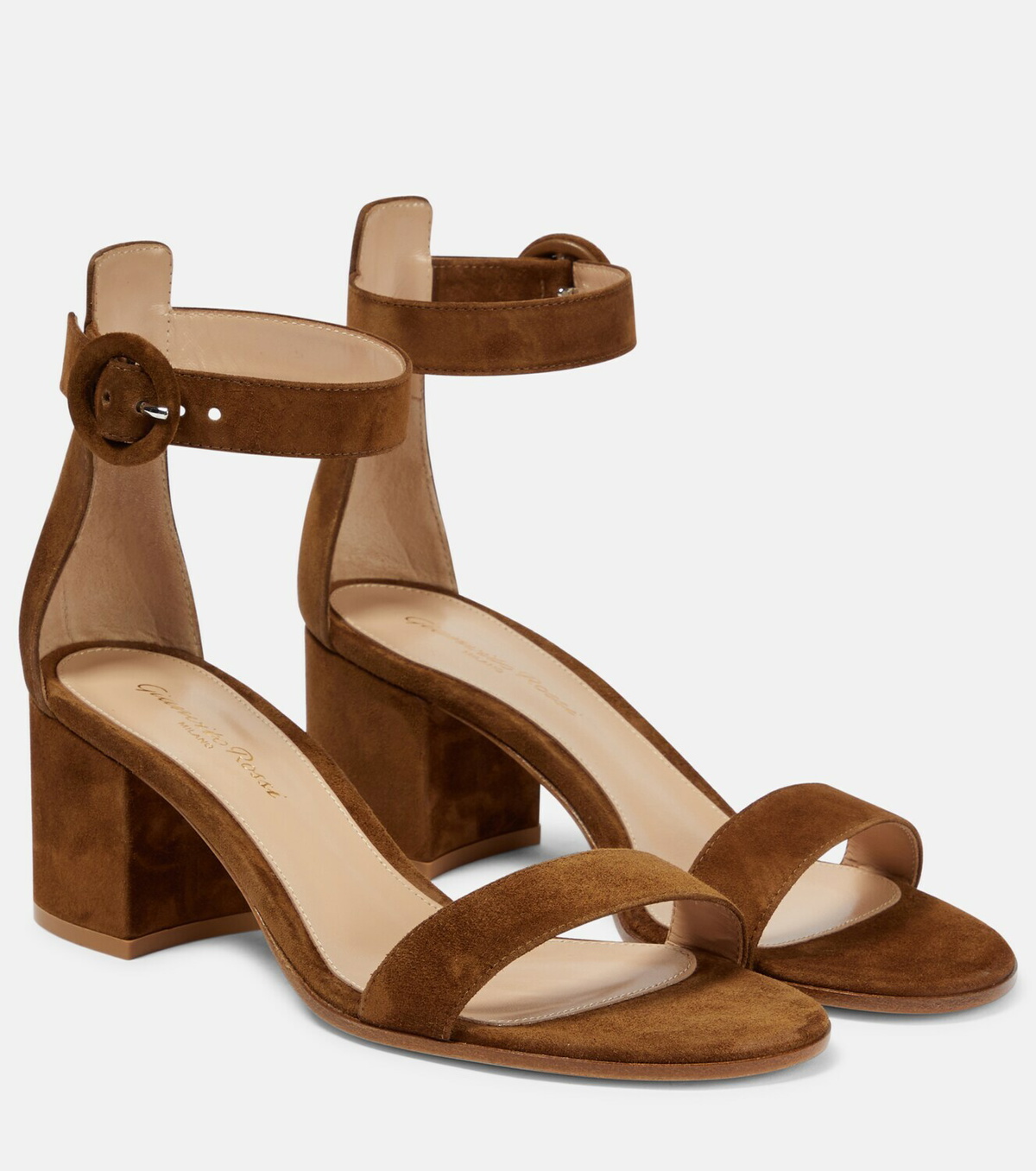 Gianvito Rossi Versilia 60 suede sandals Gianvito Rossi Gianvito Rossi Versilia 60 suede sandals Gianvito Rossi