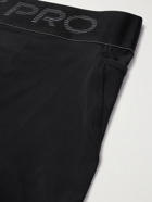 NIKE TRAINING - Pro Logo-Print Dri-FIT Shorts - Black