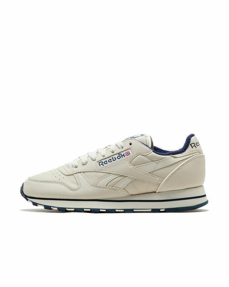 Photo: Reebok Classic Leather Vintage 40 Th Beige - Mens - Lowtop