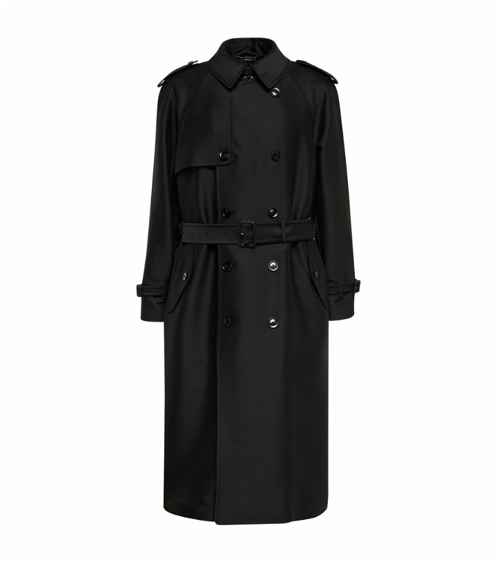 Photo: Tom Ford - Wool and silk trench coat