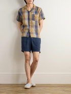 Oliver Spencer - Osborne Straight-Leg Linen Shorts - Blue