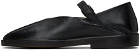 LEMAIRE Black Ballerina Loafers