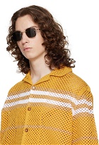 Montblanc Gold Square Sunglasses