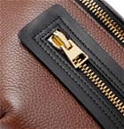 TOM FORD - Full-Grain Leather Belt Bag - Brown
