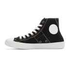 Maison Margiela Black Stereotype High-Top Sneakers