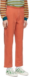 Brain Dead Orange Carpenter Trousers