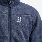 Haglöfs Men's Mossa Pile Fleece Jacket in Tarn Blue
