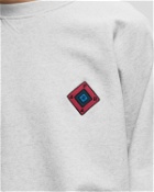 By Parra Diamond Block Logo Crew Neck Sweatshirt Grey - Mens - Sweatshirts