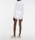 Chloe - Broderie Anglaise cotton shorts