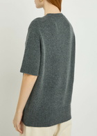 Extreme Cashmere N°454 Scott Cashmere-blend top - Dark Grey - One Size
