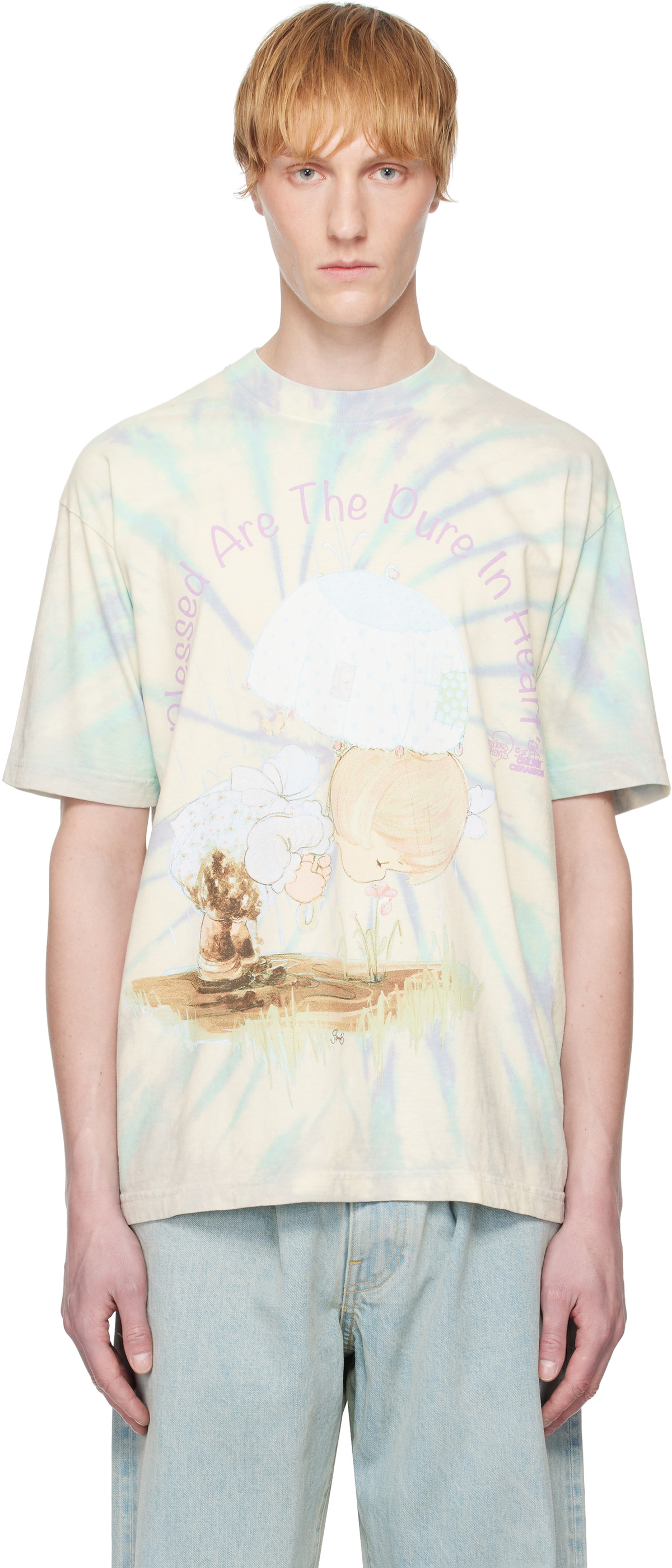 ★Online Ceramics★ マルチカラー Precious Moments Tシャツ Online Ceramics White Precious Moments 'Almost Heaven' T
