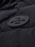 Etro - Logo-Appliquéd Quilted Shell Jacket - Black
