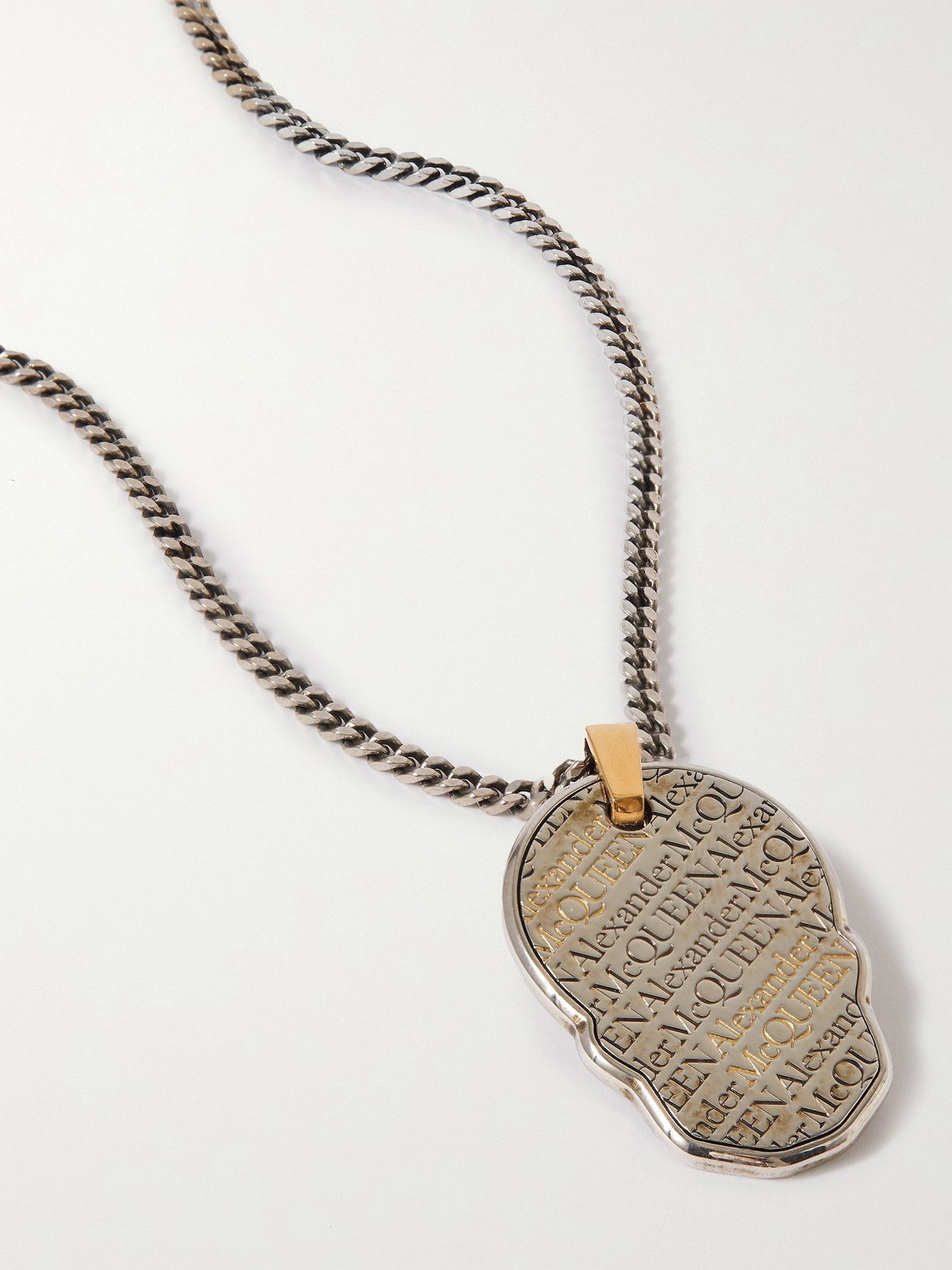 Alexander Mcqueen - Man - Silver - Necklace